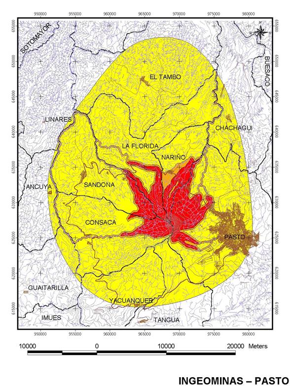 Mapa Niveles Amenaza