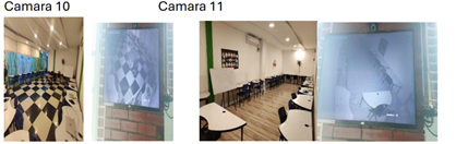 A room with tables and chairs

AI-generated content may be incorrect.